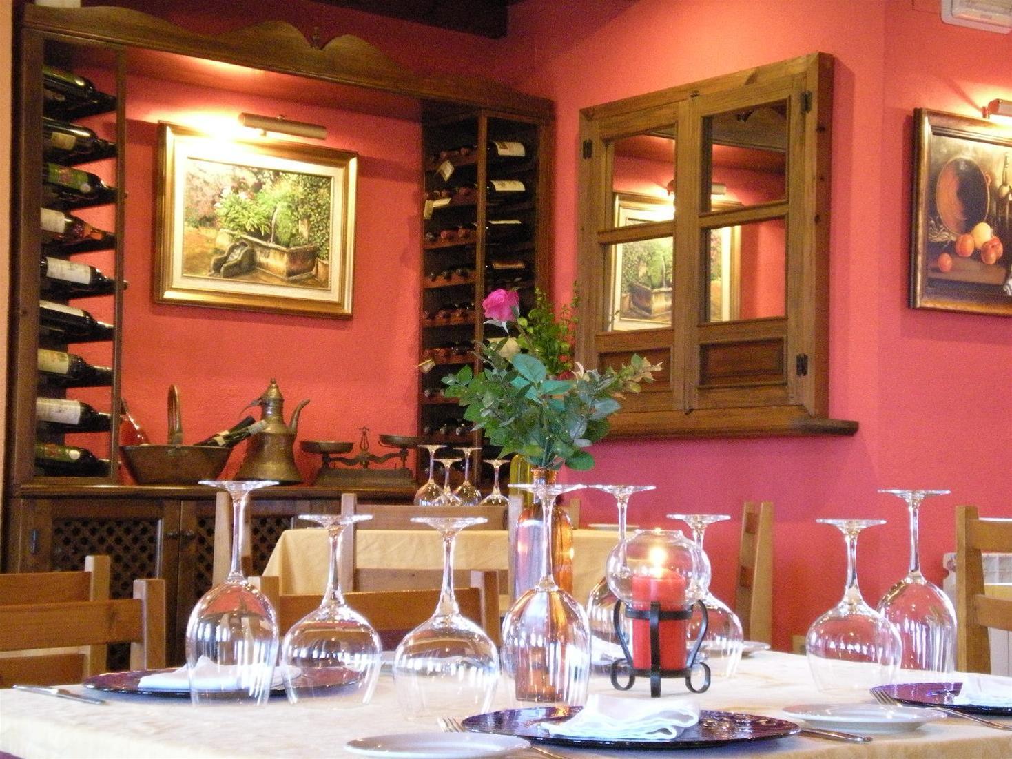 Hotel Alcadima Lanjarón Restoran fotoğraf